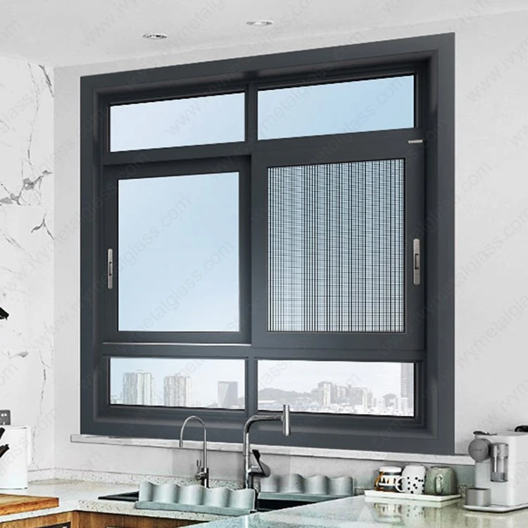 Elegante skyvevinduer i aluminium