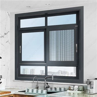 Elegante skyvevinduer i aluminium
