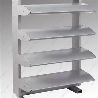 Faste spjeldvinduer i aluminium