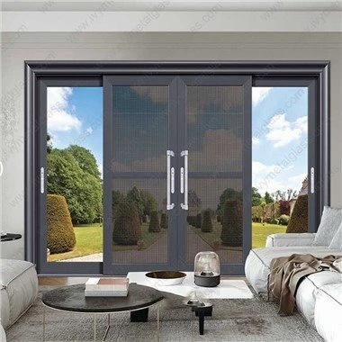 Aluminiumsramme Glass skyvedør