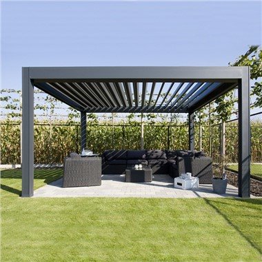 Atuomatic vanntett pergola