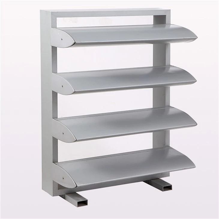 Rastervegg i aluminium